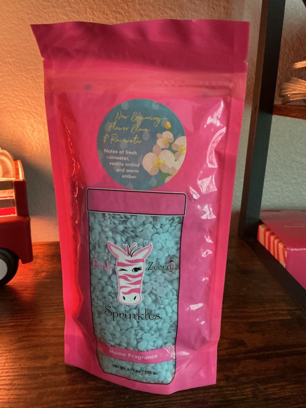 New Beginnings - Flower Bloom & Rainwater Pink Zebra Wax Melts